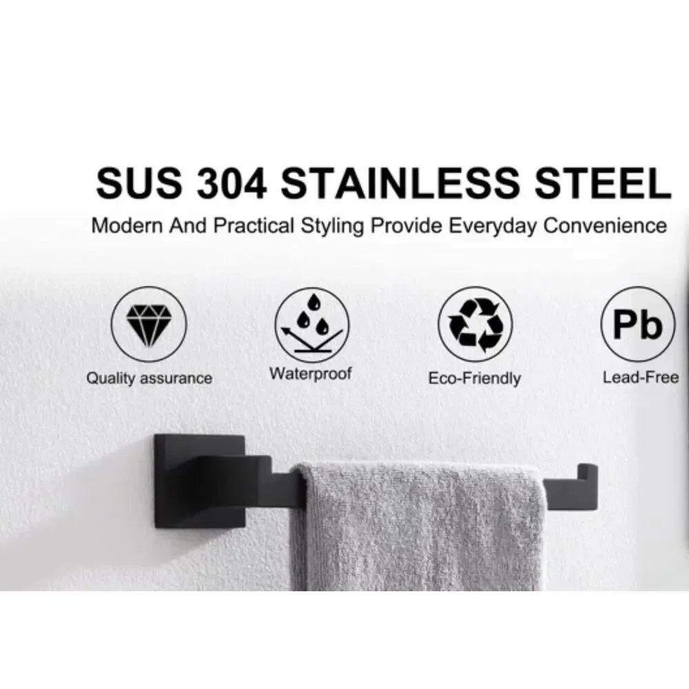 5-Piece Bathroom HARDWARE ACCESSORY Set 24''